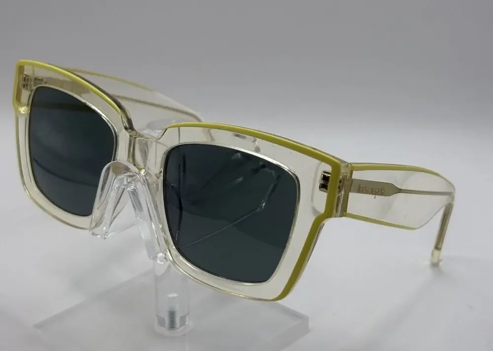 Kate Spade BRYNNE/G/S 40GHA Sunglasses Yellow Brown Square 51-21-140 Women's
